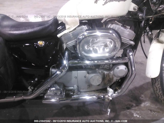 1HD4CJM131K119442 - 2001 HARLEY-DAVIDSON XL883 C WHITE photo 8