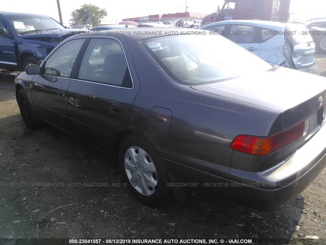 4T1BG22K9YU992539 - 2000 TOYOTA CAMRY CE/LE/XLE 灰色 照片 3