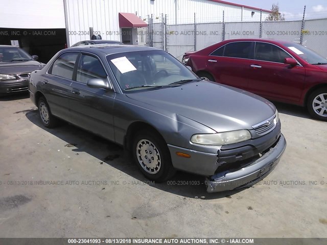 1YVGE22C9V5655264 - 1997 MAZDA 626 DX/LX GRAY photo 1