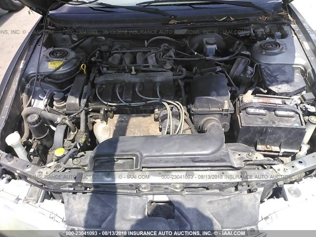 1YVGE22C9V5655264 - 1997 MAZDA 626 DX/LX GRAY photo 10