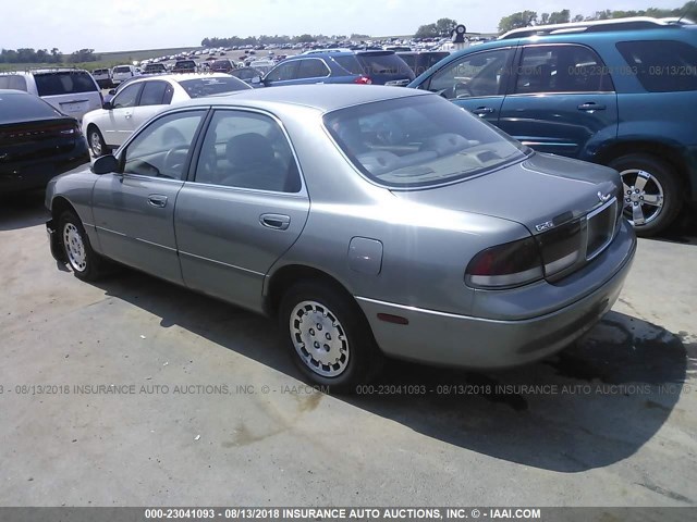 1YVGE22C9V5655264 - 1997 MAZDA 626 DX/LX GRAY photo 3