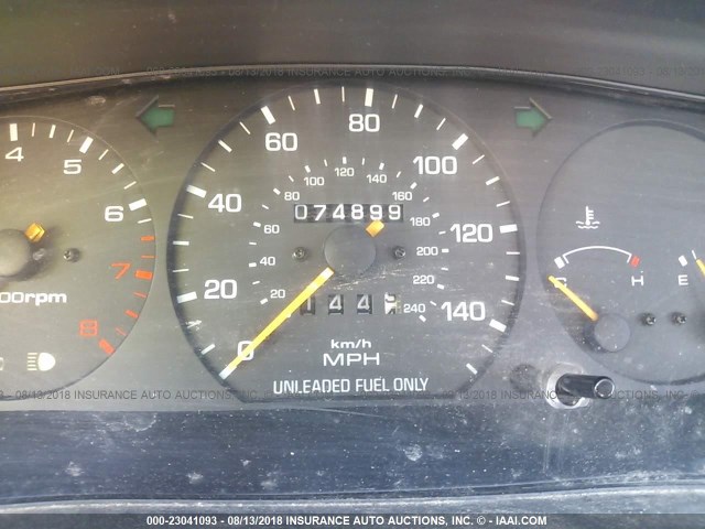 1YVGE22C9V5655264 - 1997 MAZDA 626 DX/LX GRAY photo 7