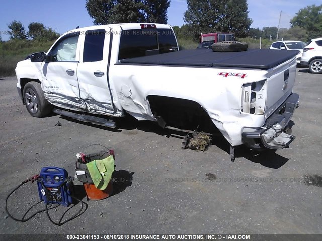 1GCVKSEC2FZ321850 - 2015 CHEVROLET SILVERADO K1500 LTZ WHITE photo 3