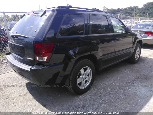 1J4GR48K96C242997 - 2006 JEEP GRAND CHEROKEE LAREDO/COLUMBIA/FREEDOM 黑色 照片 4
