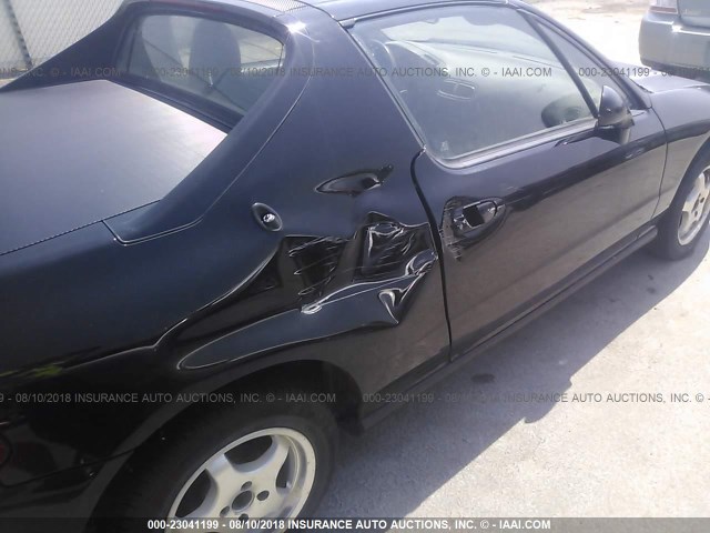 JHMEG1149PS012492 - 1993 HONDA CIVIC DEL SOL S BLACK photo 6