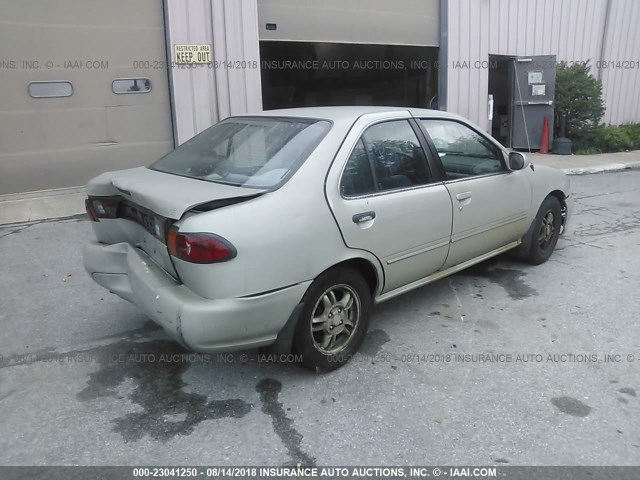 3N1AB41D7XL103679 - 1999 NISSAN SENTRA XE/GXE GRAY photo 4