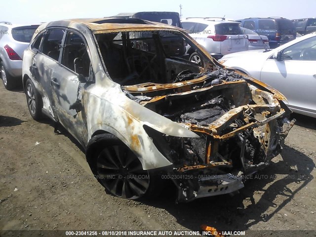5FRYD4H42EB033238 - 2014 ACURA MDX TECHNOLOGY WHITE photo 1