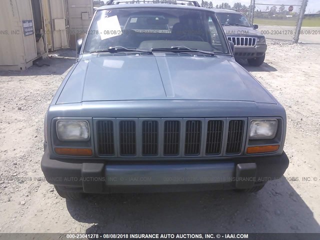 1J4FT68S8XL515874 - 1999 JEEP CHEROKEE SPORT/CLASSIC ლურჯი ფოტო 6