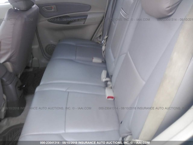 KM8JN12D07U631115 - 2007 HYUNDAI TUCSON SE/LIMITED Champagne photo 8