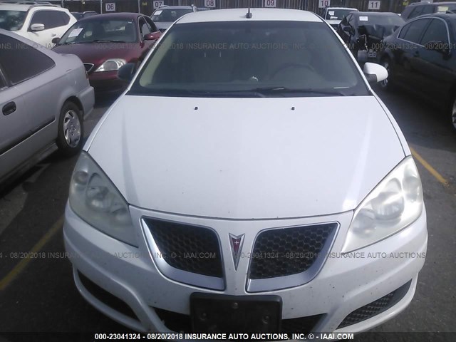 1G2ZA5E03A4145767 - 2010 PONTIAC G6 WHITE photo 6