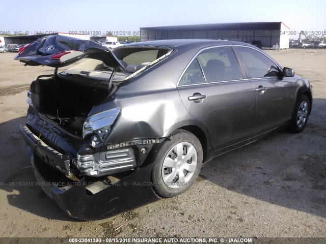 4T4BE46K88R038429 - 2008 TOYOTA CAMRY CE/LE/XLE/SE GRAY photo 4