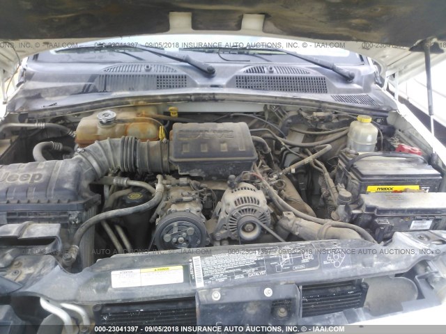 1J4GK48K83W630477 - 2003 JEEP LIBERTY SPORT/FREEDOM თეთრი ფოტო 10