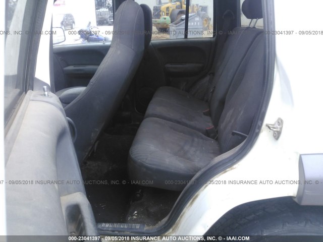 1J4GK48K83W630477 - 2003 JEEP LIBERTY SPORT/FREEDOM თეთრი ფოტო 8
