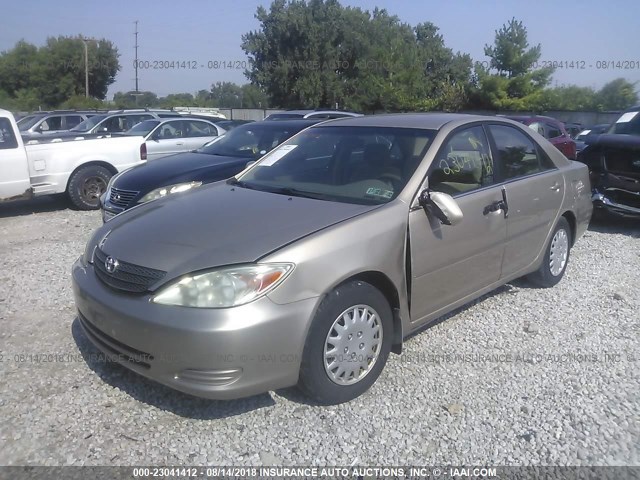 JTDBE32K420089682 - 2002 TOYOTA CAMRY LE/XLE/SE Qızıl foto 2