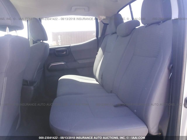 5TFAZ5CN3GX007220 - 2016 TOYOTA TACOMA DBL CAB/SR5/TRD SPORT/OR SILVER photo 8