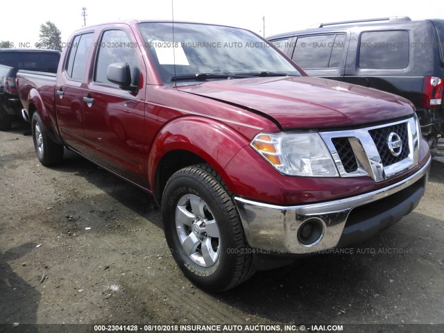 1N6AD0FR3AC432139 - 2010 NISSAN FRONTIER CREW CAB SE/CREW CAB LE RED photo 1