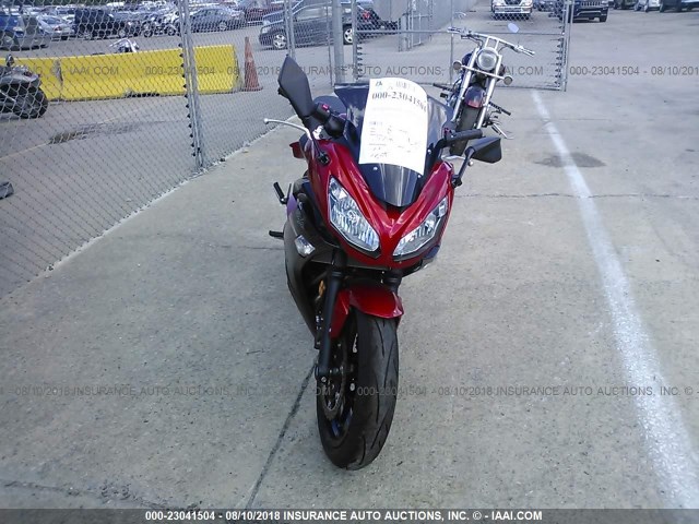 JKAEXEE15GDA22625 - 2016 KAWASAKI EX650 E RED photo 5