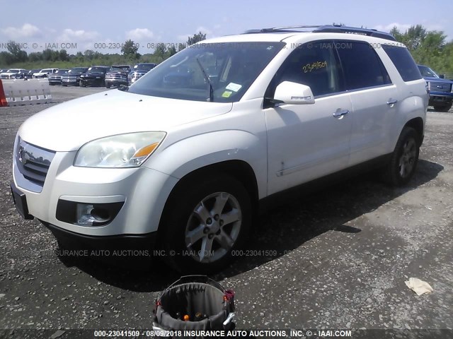 5GZEV23727J154532 - 2007 SATURN OUTLOOK XR WHITE photo 2