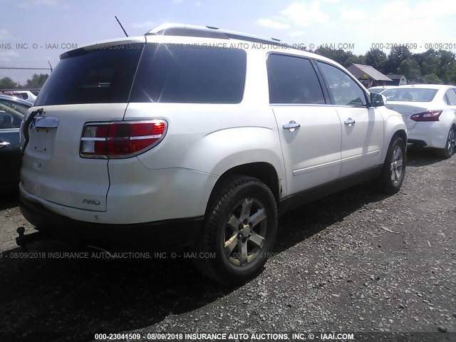 5GZEV23727J154532 - 2007 SATURN OUTLOOK XR თეთრი ფოტო 4