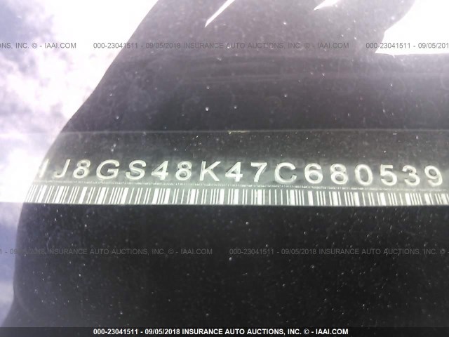 1J8GS48K47C680539 - 2007 JEEP GRAND CHEROKEE LAREDO/COLUMBIA/FREEDOM 金色 照片 9