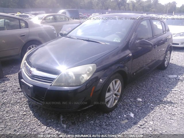 W08AR671685083744 - 2008 SATURN ASTRA XE BLACK photo 2