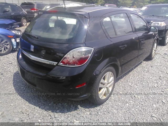 W08AR671685083744 - 2008 SATURN ASTRA XE BLACK photo 4