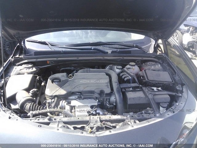 1G1ZB5ST9HF137655 - 2017 CHEVROLET MALIBU LS 灰色 照片 10
