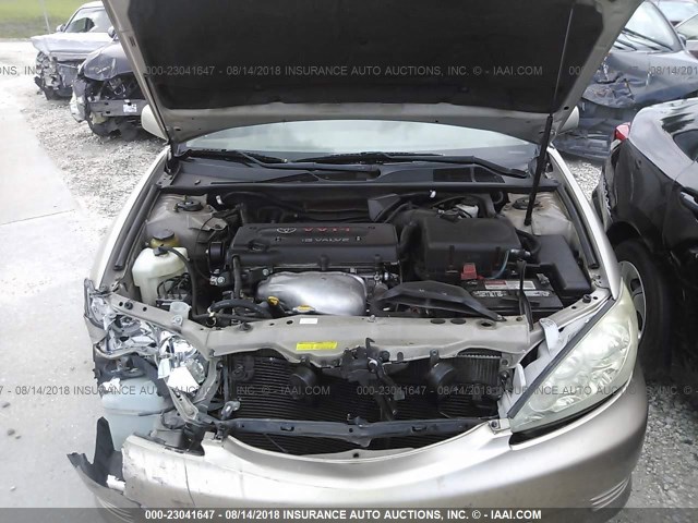 4T1BE32K15U015435 - 2005 TOYOTA CAMRY LE/XLE/SE Qızıl foto 10