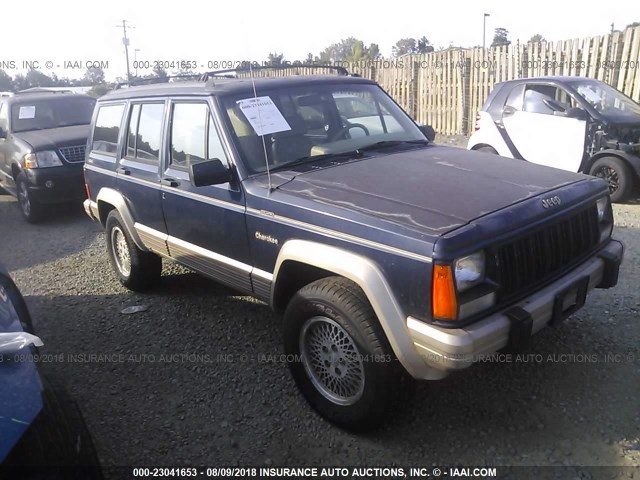 1J4FJ78S8RL132516 - 1994 JEEP CHEROKEE COUNTRY BLUE photo 1