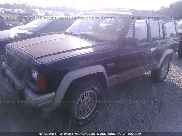 1J4FJ78S8RL132516 - 1994 JEEP CHEROKEE COUNTRY BLUE photo 2