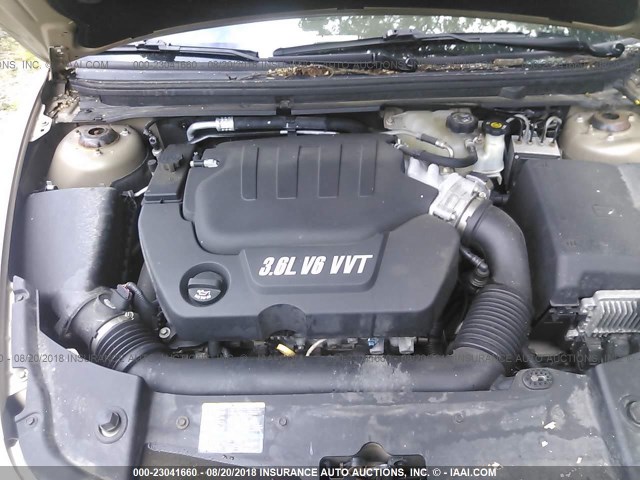 1G1ZK577284198563 - 2008 CHEVROLET MALIBU LTZ 金色 照片 10