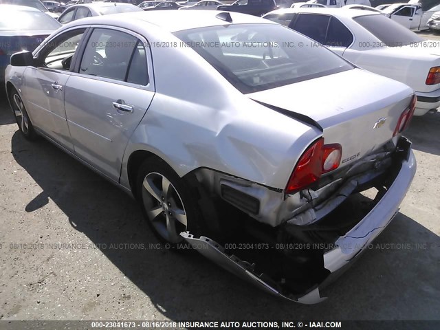 1G1ZC5EU4CF352015 - 2012 CHEVROLET MALIBU 1LT ვერცხლისფერი ფოტო 3