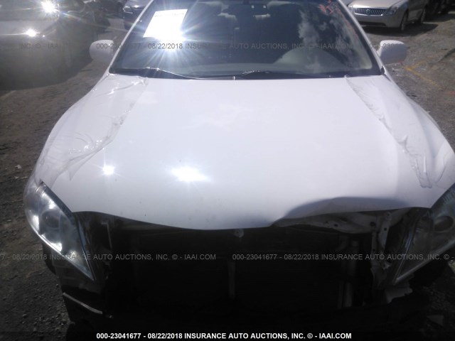 4T1BB46K99U075199 - 2009 TOYOTA CAMRY HYBRID WHITE photo 10