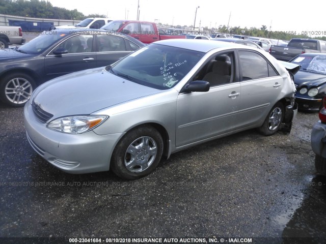 4T1BE32K35U636725 - 2005 TOYOTA CAMRY LE/XLE/SE Күміс фото 2