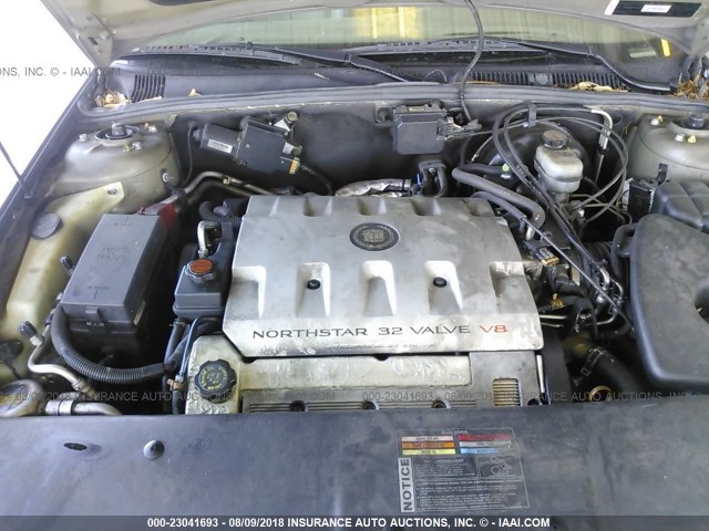 1G6KS54Y5YU271532 - 2000 CADILLAC SEVILLE SLS GRAY photo 10