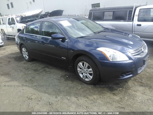 1N4CL2AP1AC195091 - 2010 NISSAN ALTIMA HYBRID BLUE photo 1