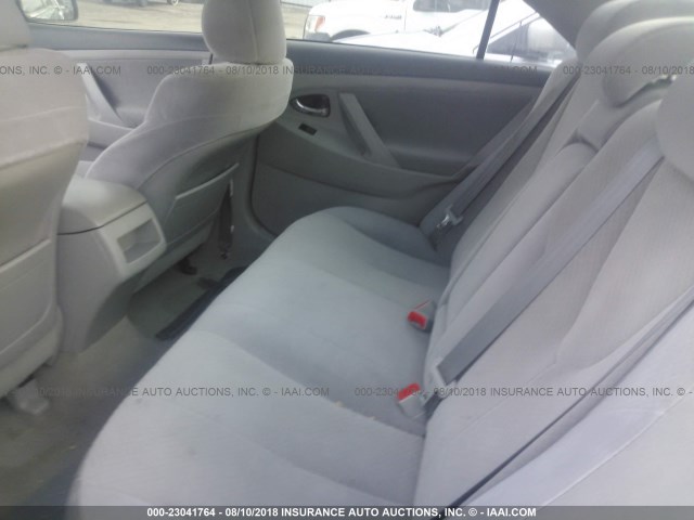 4T1BE46K67U646345 - 2007 TOYOTA CAMRY NEW GENERAT CE/LE/XLE/SE GRAY photo 8