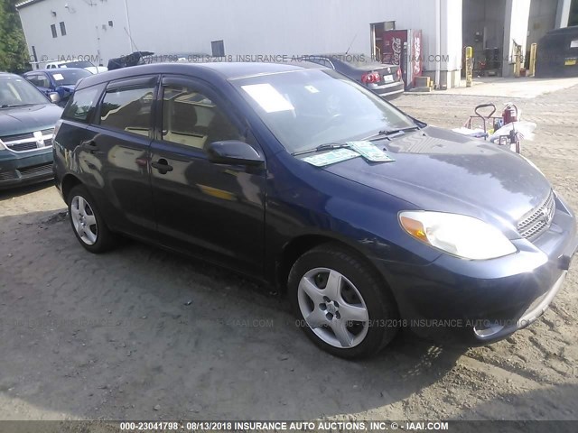 2T1LR32E55C341887 - 2005 TOYOTA COROLLA MATRIX XR BLUE photo 1