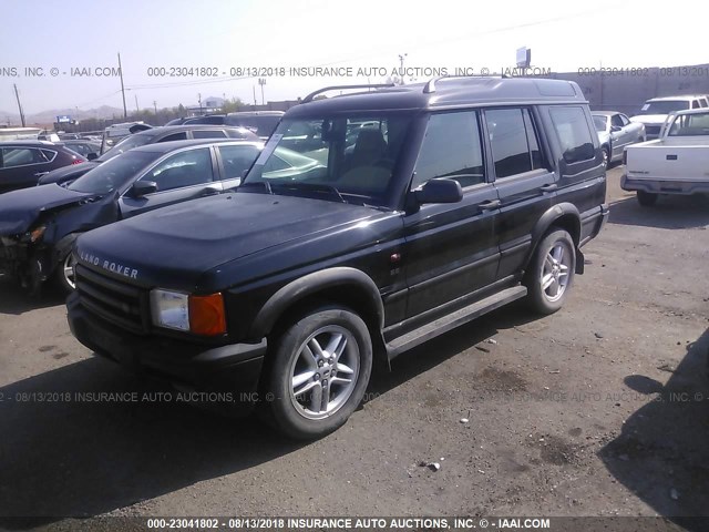 SALTY12472A752974 - 2002 LAND ROVER DISCOVERY II SE BLACK photo 2