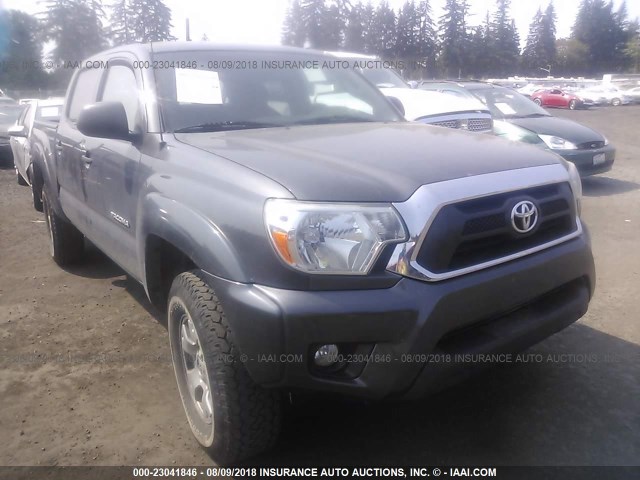 3TMLU4EN9CM087489 - 2012 TOYOTA TACOMA DOUBLE CAB 灰色 照片 1