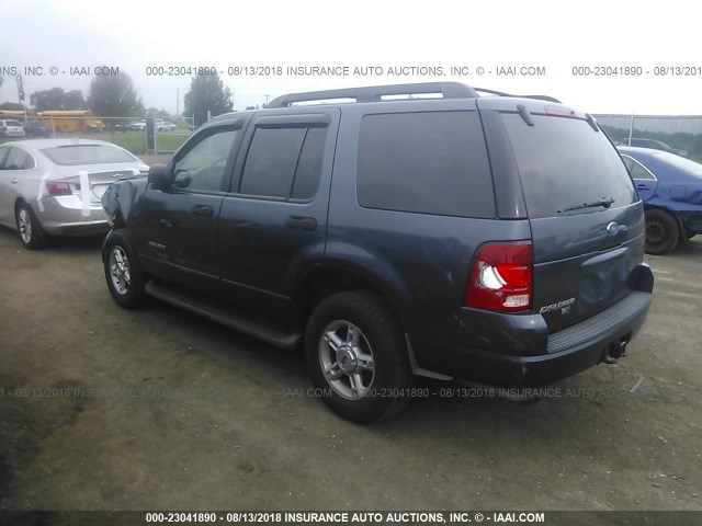 1FMDU73K25UB35164 - 2005 FORD EXPLORER XLT/XLT SPORT/NBX 蓝色 照片 3