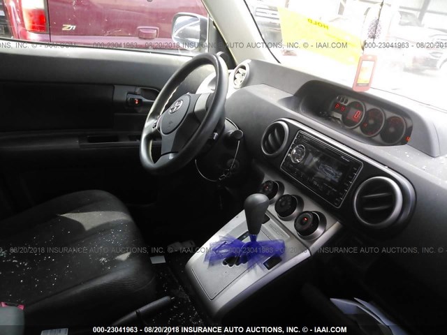 JTLKE50E181031514 - 2008 TOYOTA SCION XB Blau Foto 5