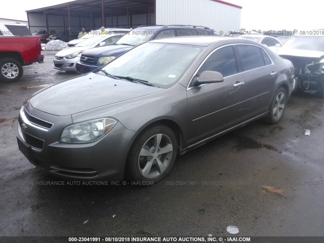 1G1ZC5E07CF148919 - 2012 CHEVROLET MALIBU 1LT 棕色 照片 2