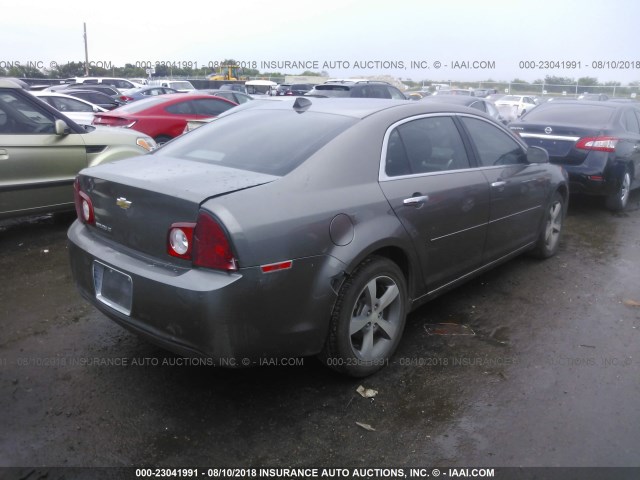 1G1ZC5E07CF148919 - 2012 CHEVROLET MALIBU 1LT 棕色 照片 4