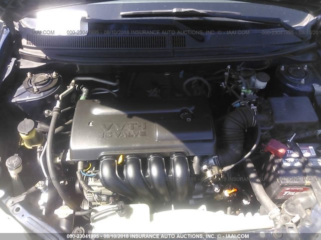 2T1KR32E33C012517 - 2003 TOYOTA COROLLA MATRIX XR Dark Blue photo 10