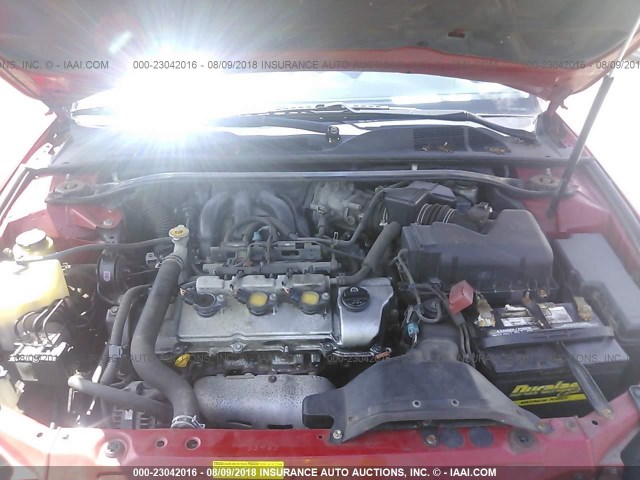 4T1CA38P24U008561 - 2004 TOYOTA CAMRY SOLARA SE/SLE Qırmızı foto 10