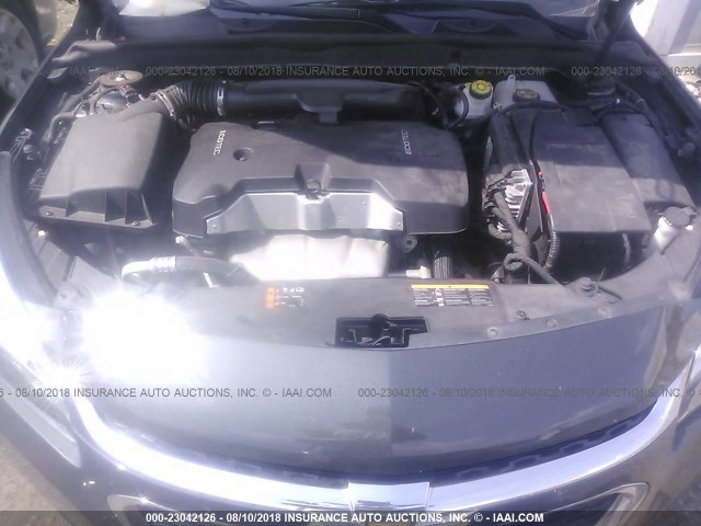 1G11C5SL4FF240425 - 2015 CHEVROLET MALIBU 1LT GRAY photo 10