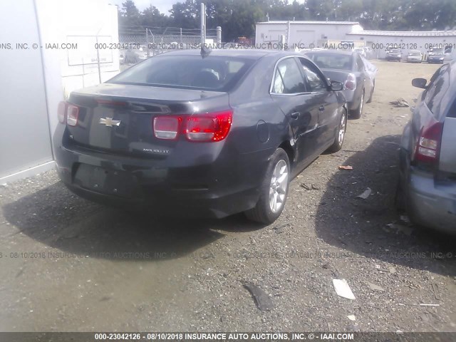 1G11C5SL4FF240425 - 2015 CHEVROLET MALIBU 1LT GRAY photo 4