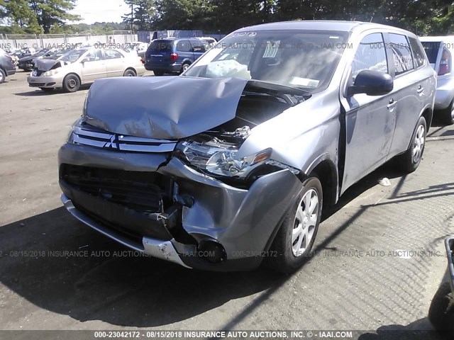 JA4AD2A32FZ002179 - 2015 MITSUBISHI OUTLANDER ES 灰色 照片 6