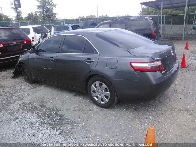 4T1BE46K67U190900 - 2007 TOYOTA CAMRY NEW GENERAT CE/LE/XLE/SE GRAY photo 3